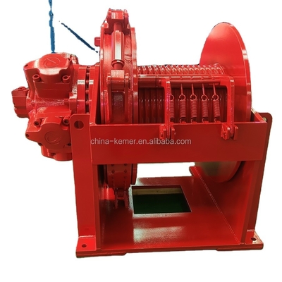 Veelzijdige 10 ton hydraulische lier voor schepen vissersboten baggers en ankerlieren