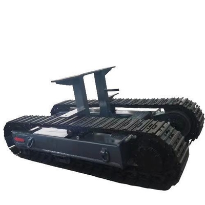 8 ton alle terrein rubber staal kruiper tank getraceerde onderstel onbemande voertuig robot