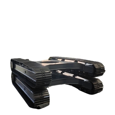Op maat gemaakte 20T elektrische rubbercrawler met onderstelplatform voor landbouwindustrie