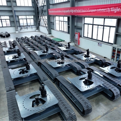Track onderstel chassis voor mobiele kraan en crusher Upgrade uw apparatuur vandaag