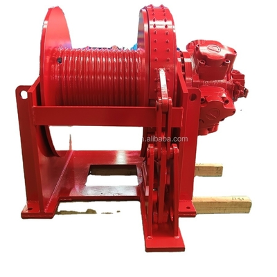 10 ton scheepsdek hydraulische winch hefkraan voor soepel laden en lossen