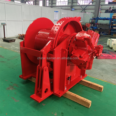 10 ton scheepsdek hydraulische winch hefkraan voor soepel laden en lossen