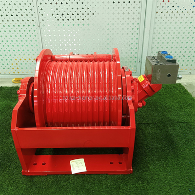 10 ton scheepsdek hydraulische winch hefkraan voor soepel laden en lossen