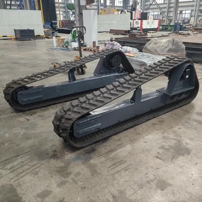 Bouwwerken Oplossing 5 ton Hydraulische kruiper Rotary Steel Tracked Undercarriage