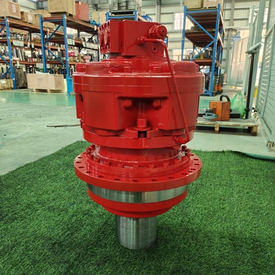 Hydraulische planetary gear transmissie aandrijving voor boormachine en motor met hoog koppel