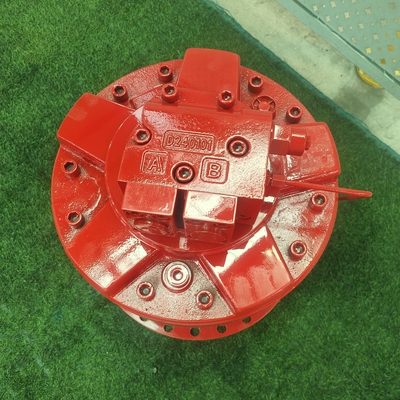 Hydraulische planetary gear transmissie aandrijving voor boormachine en motor met hoog koppel
