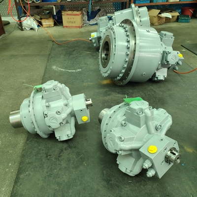 Hoge koppelmotor met hydraulische transmissie Planetary Gearbox voor machinewerkplaatsen