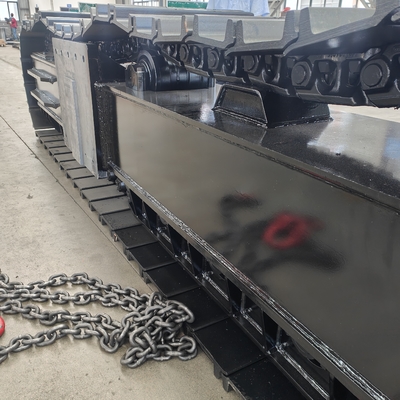 100 ton staal spoor chassis graafmachine model Caterpillar JCB Ect onderdeel nr. KRT1500 gemaakt