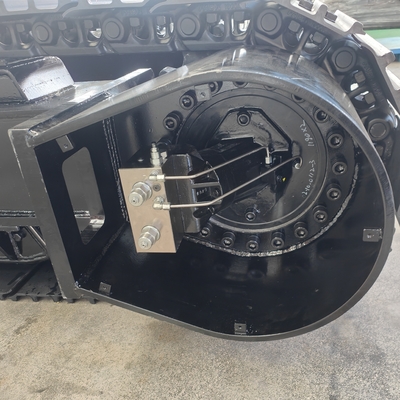 Bouwmaterialen winkels Staal rubber spoor chassis 65 T staal onderstel voor graafmachine
