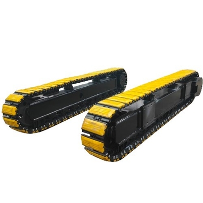 Constructie 35T Rubber Steel Tracked Chassis System met Hydraulische Reismotor