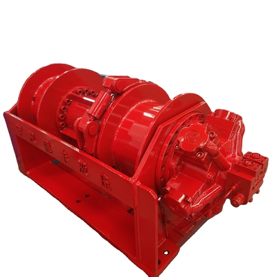 Andere spanning aangepaste hydraulische lier van 6 ton voor boormachines en mijnbouwapparatuur