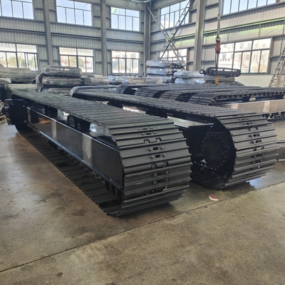 Ontwerp van 20-ton staal spoor chassis voor bouwwerkzaamheden op graafmachines en bulldozers