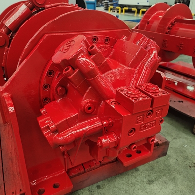 Andere spanning aangepaste hydraulische lier van 6 ton voor boormachines en mijnbouwapparatuur