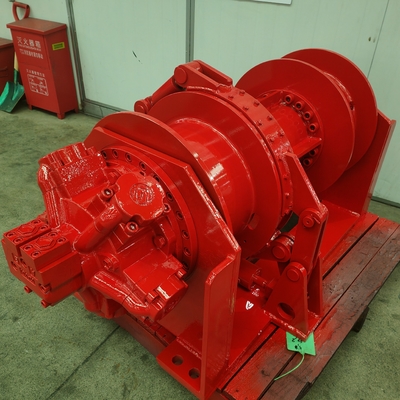 Andere spanning aangepaste hydraulische lier van 6 ton voor boormachines en mijnbouwapparatuur