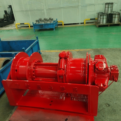 Andere spanning aangepaste hydraulische lier van 6 ton voor boormachines en mijnbouwapparatuur