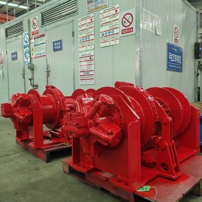 Andere spanning aangepaste hydraulische lier van 6 ton voor boormachines en mijnbouwapparatuur