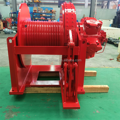 Veelzijdige 10 ton hydraulische lier voor schepen vissersboten baggers en ankerlieren