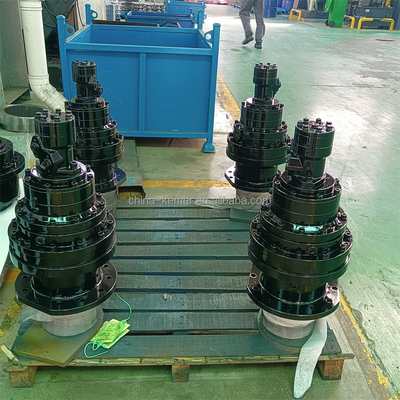 Hydraulische motor aandrijfschacht slewing aandrijving versnellingsbak reducer voor op maat gemaakte ondersteuning