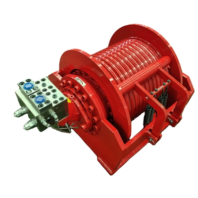 2t 4t 6t 8t 10t Hydraulische lier voor baggers Pontoon kraan graafmachine en hout trekker