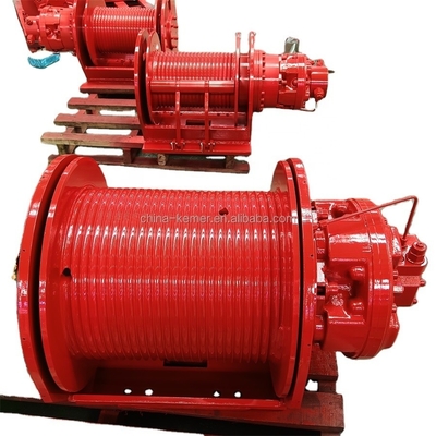 Staaldraadtouwheffen apparatuur 10tons 20tons kraan Hydraulische lier voor zwaar werk