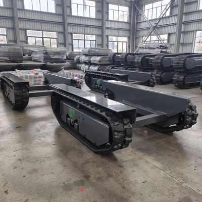 Machineshops 3.5T Rubber Crawler Loading Rubber Tracked Chassis Onderstel