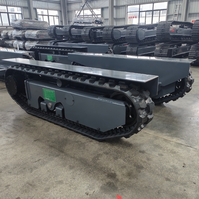 Machineshops 3.5T Rubber Crawler Loading Rubber Tracked Chassis Onderstel