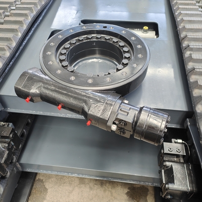 Machinery Repair Shops Customized Rubber Track Onderstel systeem met rotatie