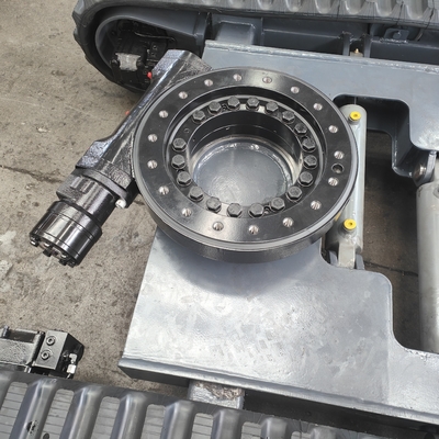 Machinery Repair Shops Customized Rubber Track Onderstel systeem met rotatie