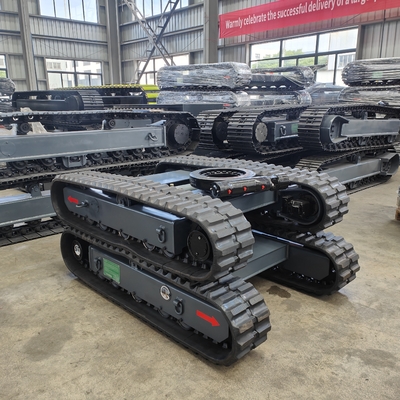 Machinery Repair Shops Customized Rubber Track Onderstel systeem met rotatie