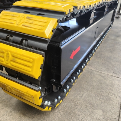 35 ton staal kruipend chassis voor graafmachines en vervoerapparatuur Uitstekende prestaties
