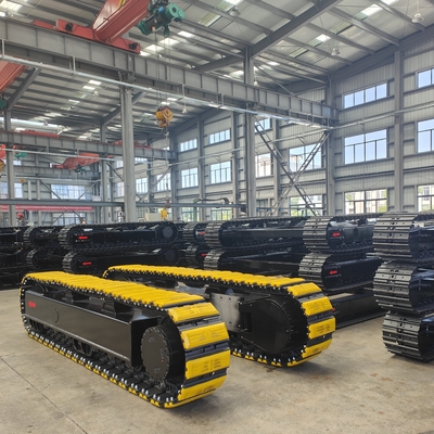 35 ton staal kruipend chassis voor graafmachines en vervoerapparatuur Uitstekende prestaties