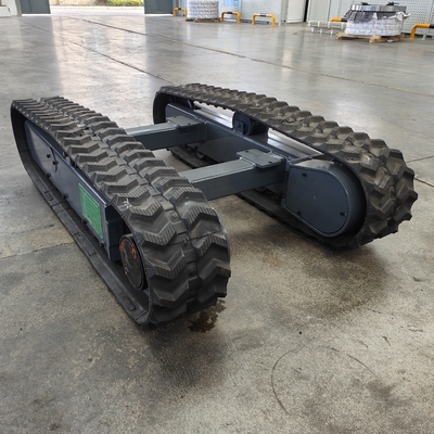 Bouwmaterialen winkels Rubberen spoor onderstel voor graafmachine boormachine