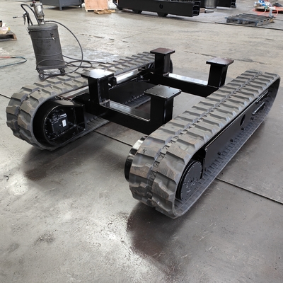Bouwmaterialen winkels Rubberen spoor onderstel voor graafmachine boormachine