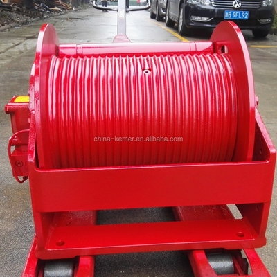 Kabeldrum hydraulische lier voor tractoren/ankers/graafmachines/garnalenboten/vissernetten