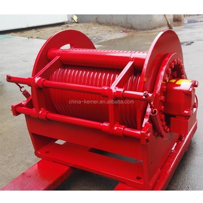 Kabeldrum hydraulische lier voor tractoren/ankers/graafmachines/garnalenboten/vissernetten