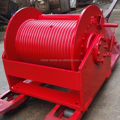 Kabeldrum hydraulische lier voor tractoren/ankers/graafmachines/garnalenboten/vissernetten