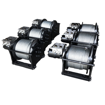 0-650KN capaciteit Kleine baan kraanwijn met hydraulische motor en lage geluidsdruk