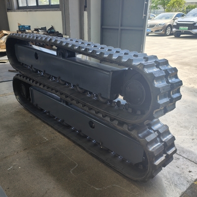 Onderstel van 2 ton 2,5 ton 3 ton 3,5 ton 4 ton rubberen spoor voor kleine boormachines