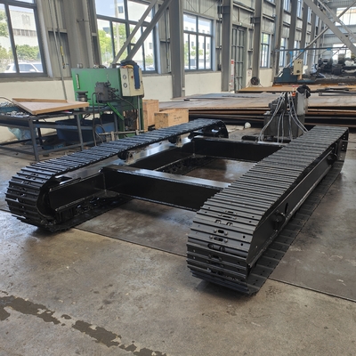 Bouwmaterialen winkels Staal spoor onderstel kruiper chassis met hydraulische motor
