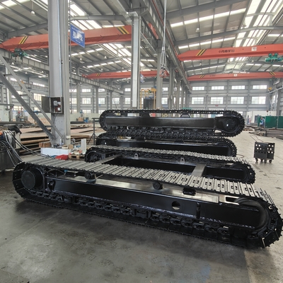 Bouwmaterialen winkels Staal spoor onderstel kruiper chassis met hydraulische motor
