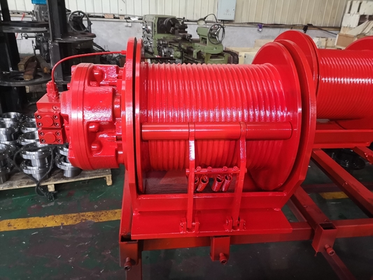 Hoge snelheid hydraulische lier voor het tillen van goederen Capaciteit 0-650KN Zware constructies