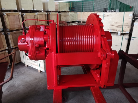 Hoge snelheid hydraulische lier voor het tillen van goederen Capaciteit 0-650KN Zware constructies