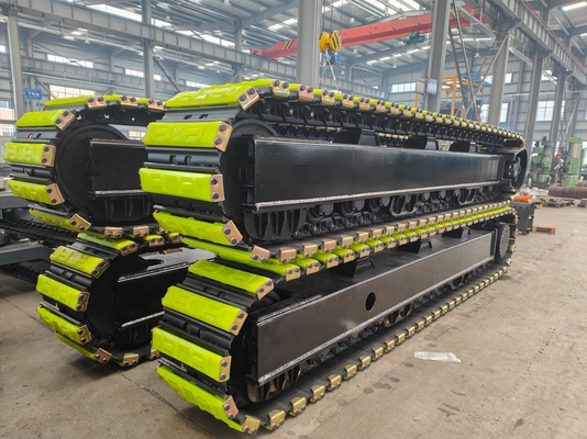 Onderstel van staalspuren voor boormachines in machinewerkstations
