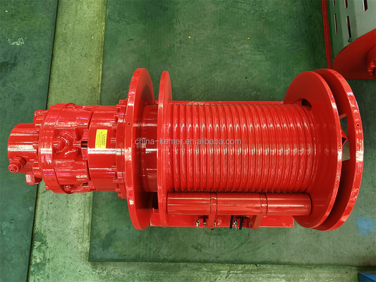 Gepersonaliseerde 10t hydraulische lier voor vrachtwagen kraanhef aangedreven door hydraulische motor