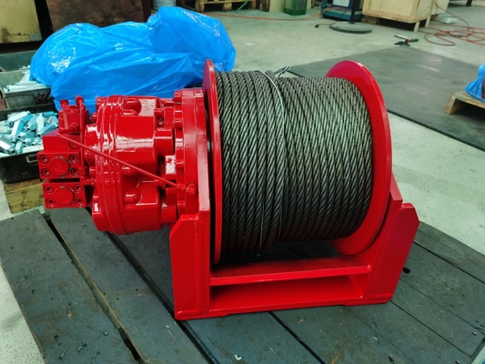 1 ton/2 ton/3 ton enkeltrommelwijn voor trekkers/ankers/gravers/motoren voor garnalenboten