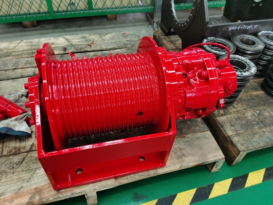 1t 2t 3t 5t 8t 10t Grote tonnage Hydraulische lier voor graafmachines Op maat gemaakte ondersteuning OBM