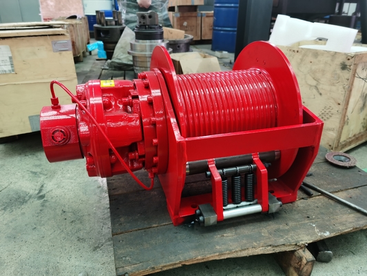 Staal 3 ton marine enkele trommel hydraulische lier met hydraulische krachtbron