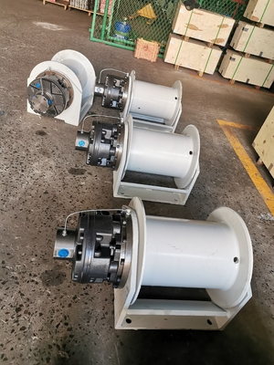 Op maat gemaakte 1 tot 60 ton High Speed Free Fall Hydraulische lier met Hydraulische motor