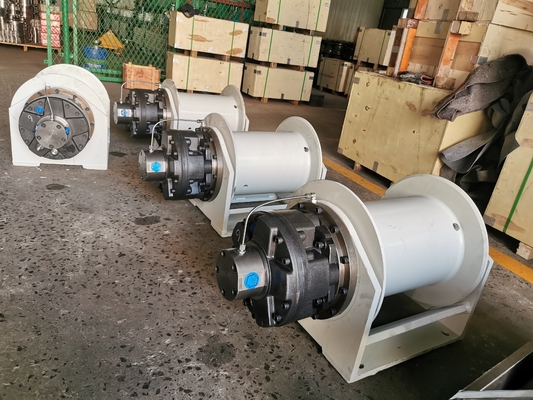 Op maat gemaakte 1 tot 60 ton High Speed Free Fall Hydraulische lier met Hydraulische motor