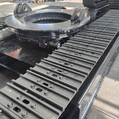31 ton staal kruipband onderstel rubberen spoor chassis voor boormachine
